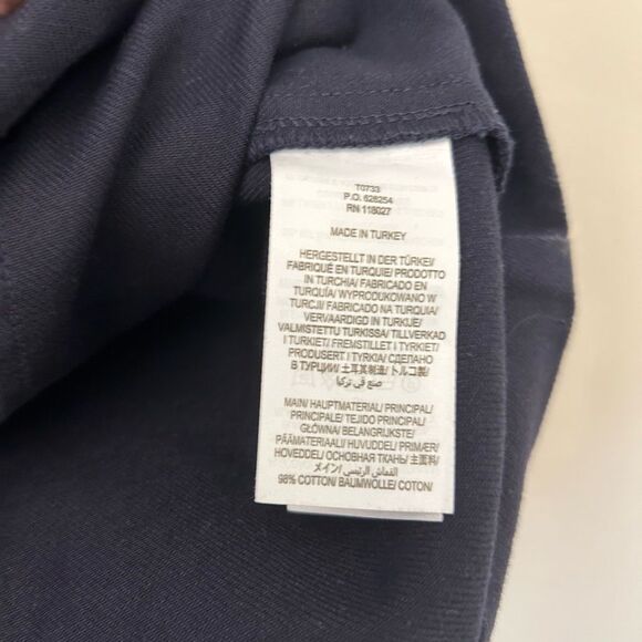 Boden Navy Blue Mini Chino Skirt Size 14 - Picture 4 of 6